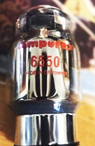 6550~AMPEREX~TUBE~VALVE~TESTED