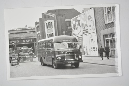 Bedford bus coach street - bus, scene