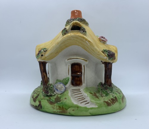 Antique staffordshire cottage - antique,