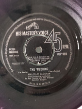 Malcolm Vaughan - The Wedding / Guardian Angel - 7" single