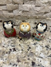 Joan de Bethel Cat Figurines x
