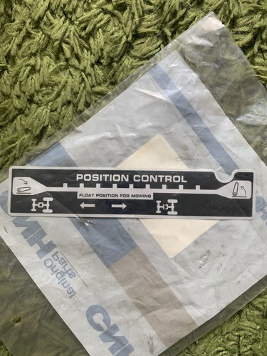 Genuine cnh position control - genuine,