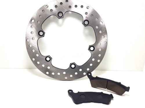 Front brake disc - and, pads