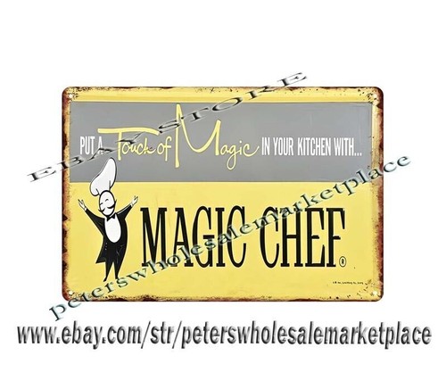 Magic chef metal tin - magic, home