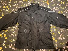 Mens Scotchlite Cordura Waterproof Fabric Motorcyclle Jacket