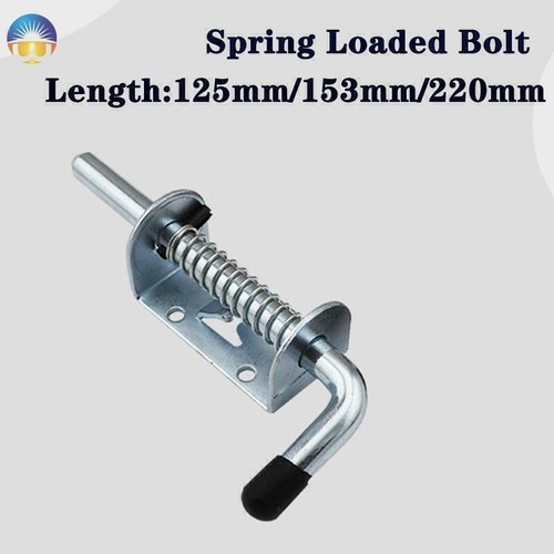 Spring loaded bolt - spring, heavy