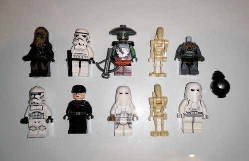 Lego star wars minfigures - star,