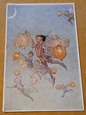 POSTCARD VINTAGE SIGNED M