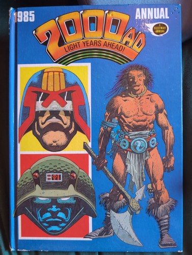 2000ad annual 1985 judge - 2000ad,
