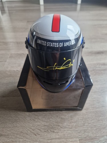 Mario andretti signed america - mario,