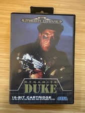 Dynamite Duke Sega Megadrive Complete