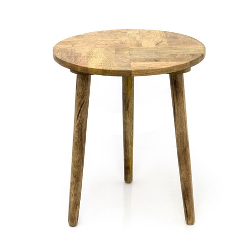 Round herringbone mango - herringbone,