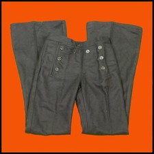 WRANGLER Unworn Bluebell Wool Sailor BELLBOTTOMS      27 x 32     448 B