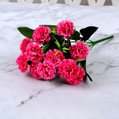 Artificial carnation head - artificial,