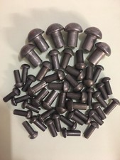 Cup Head, Solid, Steel Rivets, 1/8" - 3/8" Diameter, 1/2" - 1" Long.