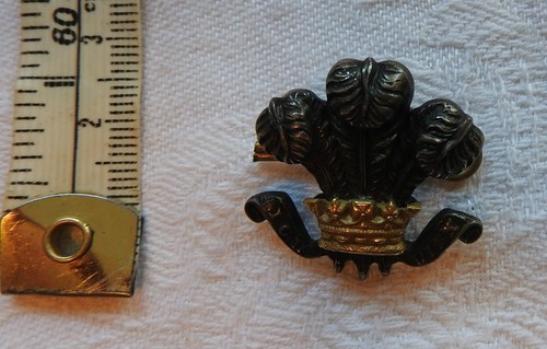 Military ww1 silver gilt - ,