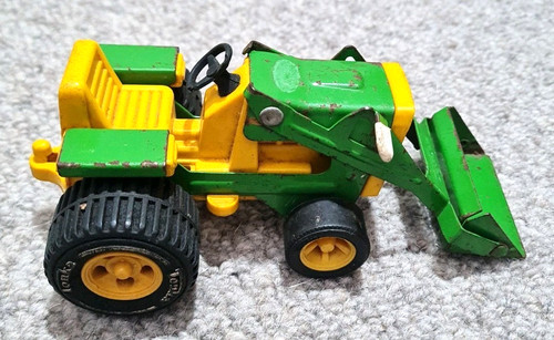 Vintage tonka tractor with - tonka,