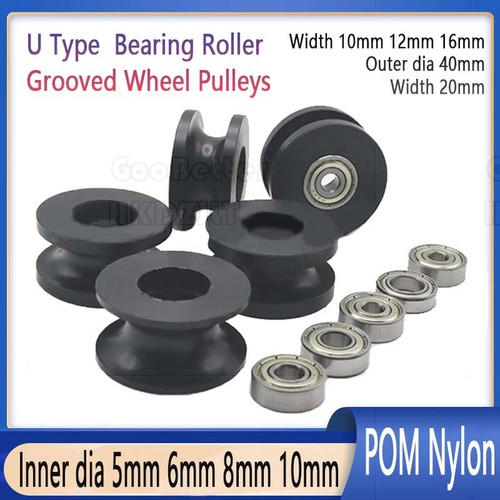 Pom nylon bearing roller - bearing, u