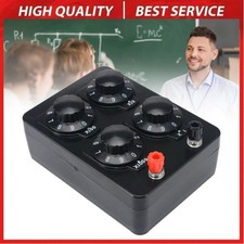 0-9999.9 Ohm Variable Resistance Box Decade Resistor Physical School Teaching