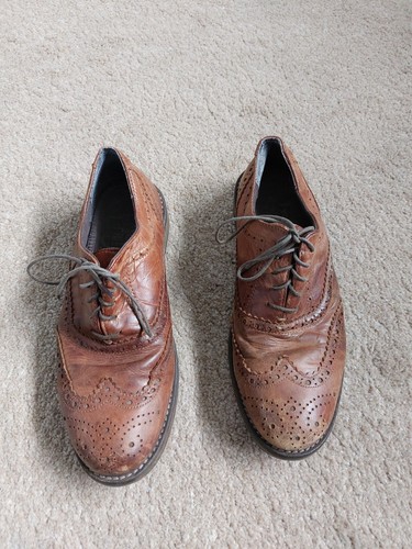 Handsome brown leather vintage - handsome,