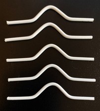 Premium quality calendar wire hangers. White. 57mm. Pack of 100.