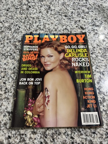 Playboy magazine august 2001 - magazine,