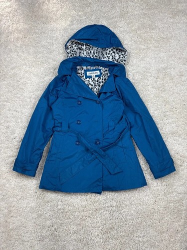 London fog girls blue hooded - london,