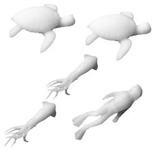 5pcs Mini Tortoise Resin