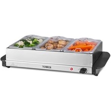 Tower Buffet Server with 3 x