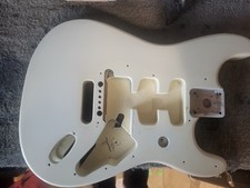 Fender Mexican Roland Ready Stratocaster Body Vintage White
