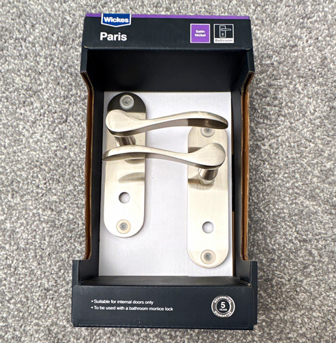 Wickes paris satin nickel - wickes,