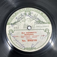 FONOTIPIA 995 MAGINI-COLETTI et al. Settimino	/ O gloria ointa d'allor 78rpm