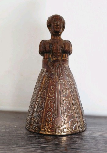 Vintage brass table bell - vintage,