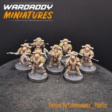 Pro Painted Warhammer 40k Death guard MK3 marines ×7 W/ Forge World Scythes GW