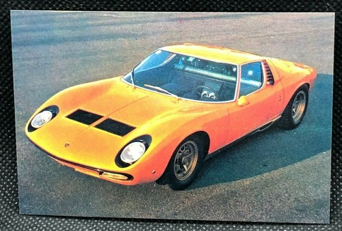 Lamborghini miura p400sv super - miura,