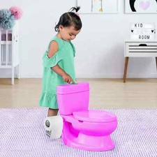 Dolu Toddlers Bathroom Educational Development Training Potty Pink 18 Mth - Pink