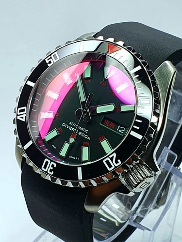 Blood moon divers watch - blood,