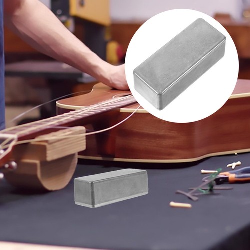 Silver aluminum guitar - aluminum,