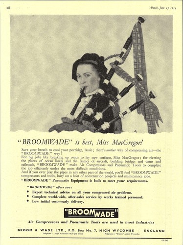 1954 advert broomwade - advert,