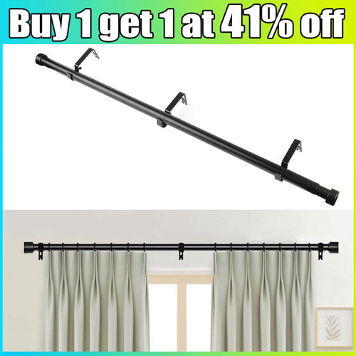 Extendable curtain poles with - extendable,