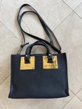 Sophie Hulme RARE Soft Black Leather Bag 