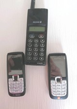 three Vintage Mobile Phones - Nokia,  Sony Ericsson untested spares repairs 