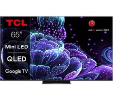 TCL 65C835K 65" Smart 4K Ultra HD HDR Mini LED QLED TV - Open Box (Read)