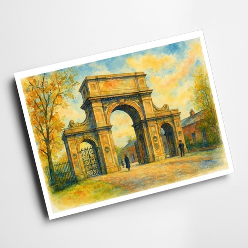 Print entrance royal - print,