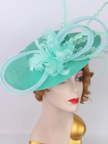 Pillbox hat women red - pillbox,