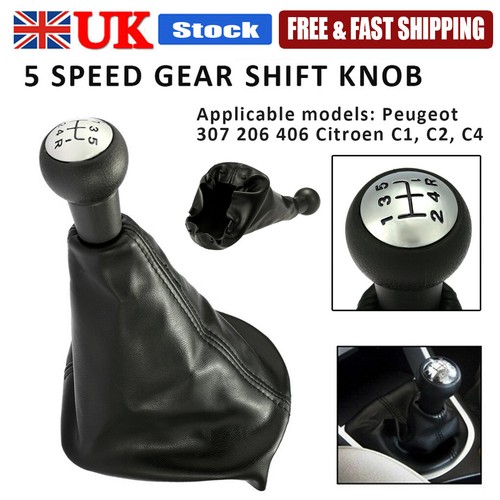Gear knob leather - gear, shift