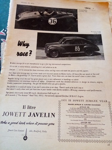 El24 ephemera 1951 advert - ephemera,
