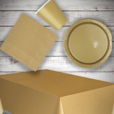 Gold Party Decorations Banners