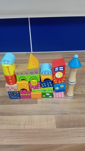 Hape fantasia castle blocks - castle,
