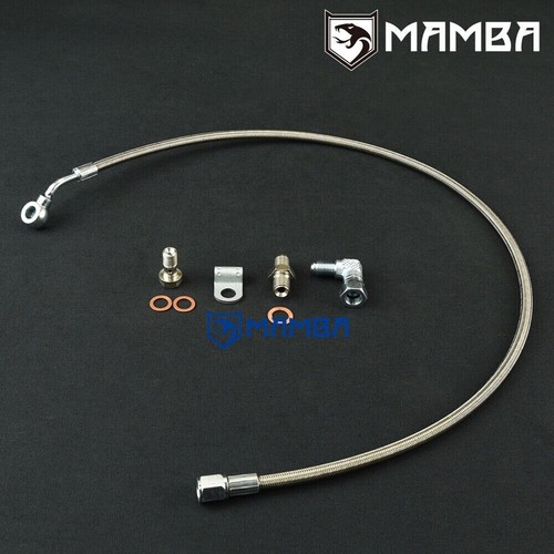 Turbo oil feed line for - feed,